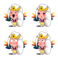 [LINE絵文字] Queen Marpy Emoji Set - 1の画像