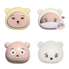 [LINE絵文字] Gugu bear1の画像