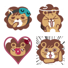 [LINE絵文字] cute stickers3の画像