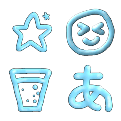 [LINE絵文字] もこもこスカイの画像