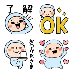 [LINE絵文字] ▶︎動く！タイツちゃんの絵文字②の画像