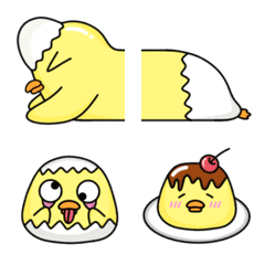 [LINE絵文字] Pudding chickの画像