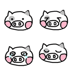 [LINE絵文字] Happy happy pigの画像