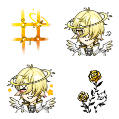 [LINE絵文字] cute male angelの画像