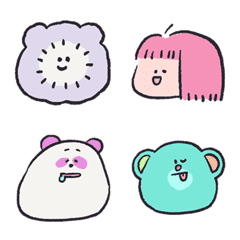 [LINE絵文字] yuting's emoji 01の画像