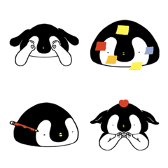 [LINE絵文字] lovely pen penの画像