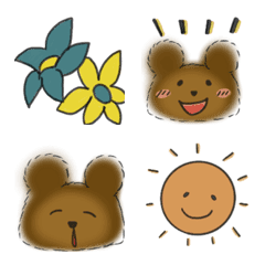 [LINE絵文字] Daily could use Bear Life NO.1の画像