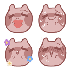 [LINE絵文字] bunny bunny cuteの画像