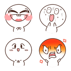 [LINE絵文字] cute emotional emojiの画像