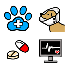 [LINE絵文字] veterinary clinicの画像