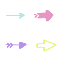 [LINE絵文字] 40 arrow bullets 3の画像