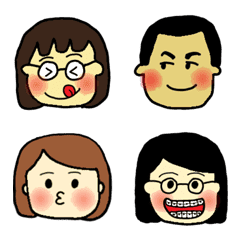 [LINE絵文字] Daily life of my familyの画像