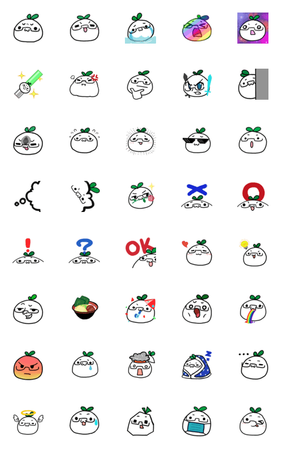 [LINE絵文字]jyuni manjyu emojiの画像一覧