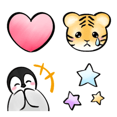 [LINE絵文字] アニマル♡かわいい【動く絵文字】の画像