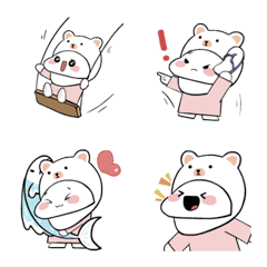 [LINE絵文字] Hijabear！ (Emoji)の画像