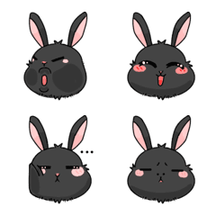 [LINE絵文字] A cute rabbit Bubuの画像