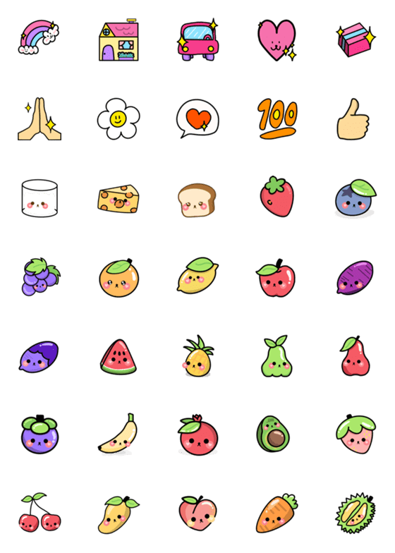 [LINE絵文字]Animated Emoji_Jutaの画像一覧