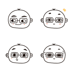 [LINE絵文字] Happy Little Mr Baoの画像