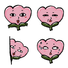 [LINE絵文字] A flower like buttの画像