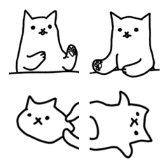 [LINE絵文字] ねこのnさんの絵文字の画像