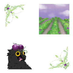 [LINE絵文字] grape farm Ha_ha！の画像