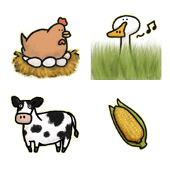 [LINE絵文字] Farm lifeの画像