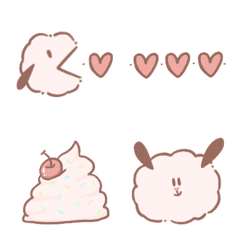 [LINE絵文字] Sheep meipu emojiの画像
