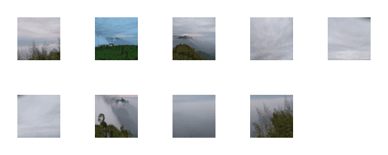 [LINE絵文字]sea of clouds on mountainの画像一覧