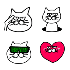 [LINE絵文字] とめどなく猫の画像