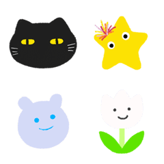 [LINE絵文字] Besterd cat ＆ Friendsの画像