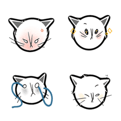 [LINE絵文字] Cute meow meowの画像