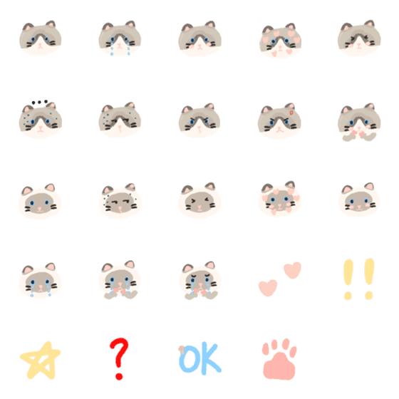 [LINE絵文字]cat meow meow catteryの画像一覧