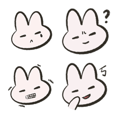 [LINE絵文字] The Tangyuan wanna be a Rabbitの画像