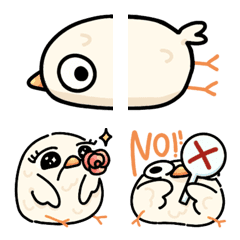 [LINE絵文字] Just bird but emojiの画像