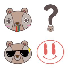 [LINE絵文字] ZuZu Bear emojiの画像