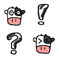 [LINE絵文字] WASEDA COW EMOJIの画像