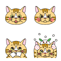 [LINE絵文字] 愛猫まっち絵文字の画像