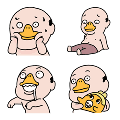 [LINE絵文字] GOODMAN Emoji Gooseの画像