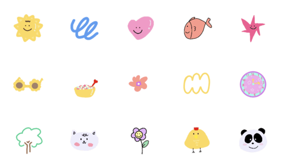 [LINE絵文字]Cutieee emojiの画像一覧