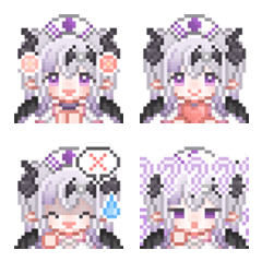 [LINE絵文字] Yumi pixel windの画像