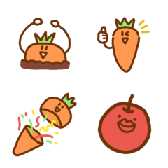 [LINE絵文字] Various carrotの画像