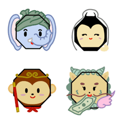 [LINE絵文字] Mutelu Cubs : Cute Charm ＆ Amulet V1の画像