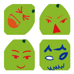 [LINE絵文字] Guava mood-faceの画像