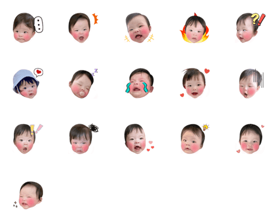 [LINE絵文字]baby00013の画像一覧