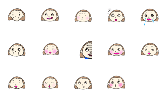 [LINE絵文字]watashinoemojiiの画像一覧