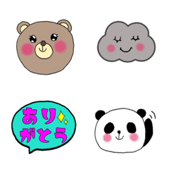 [LINE絵文字] バブミの動物絵文字2の画像