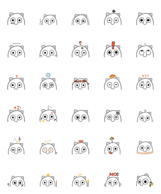 [LINE絵文字]Ah Zai's Daily expression recordの画像一覧