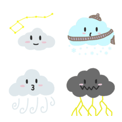 [LINE絵文字] Cloud moodyの画像