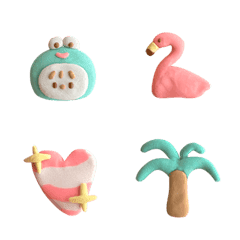 [LINE絵文字] Tiny Clay Emojiの画像