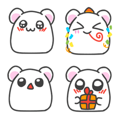 [LINE絵文字] daily hamsterの画像